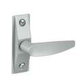 Adams Rite Flat Lever Trim without Return, ADA compliant design, For 1-3/4 In. to 2 In. Thick Door,  ADR-4560-501-130